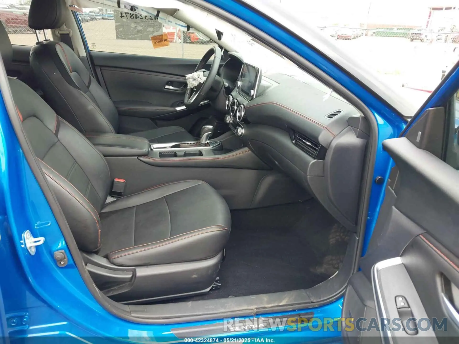 5 fotografías del automóvil dañado 3N1AB8DV1RY228811 NISSAN SENTRA 2024