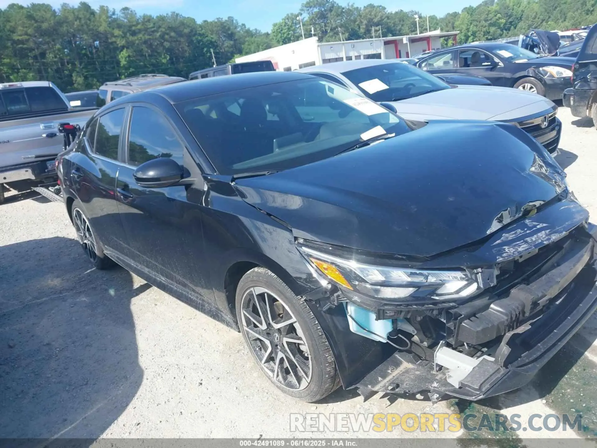 1 fotografías del automóvil dañado 3N1AB8DV1RY249223 NISSAN SENTRA 2024