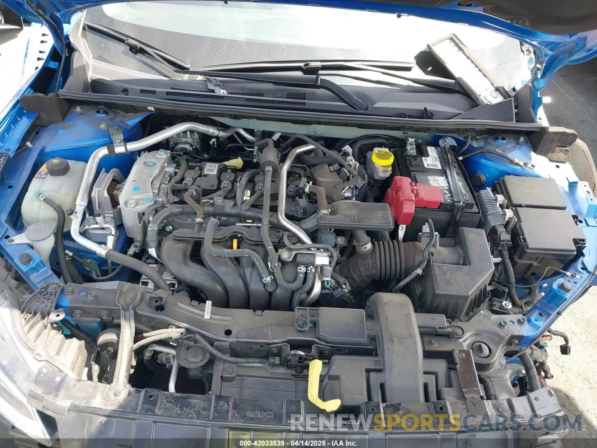 10 fotografías del automóvil dañado 3N1AB8DV1RY293108 NISSAN SENTRA 2024