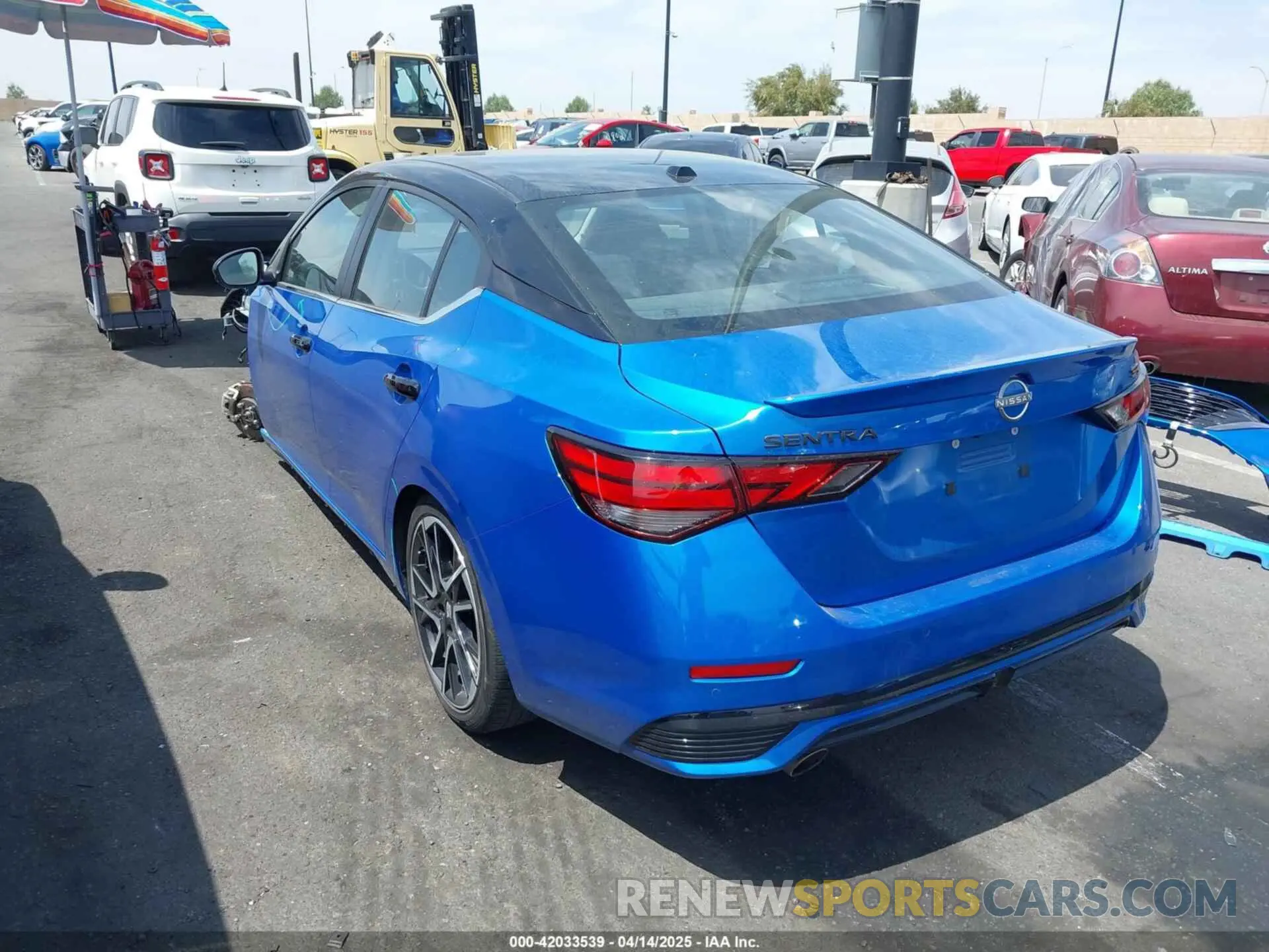 3 fotografías del automóvil dañado 3N1AB8DV1RY293108 NISSAN SENTRA 2024