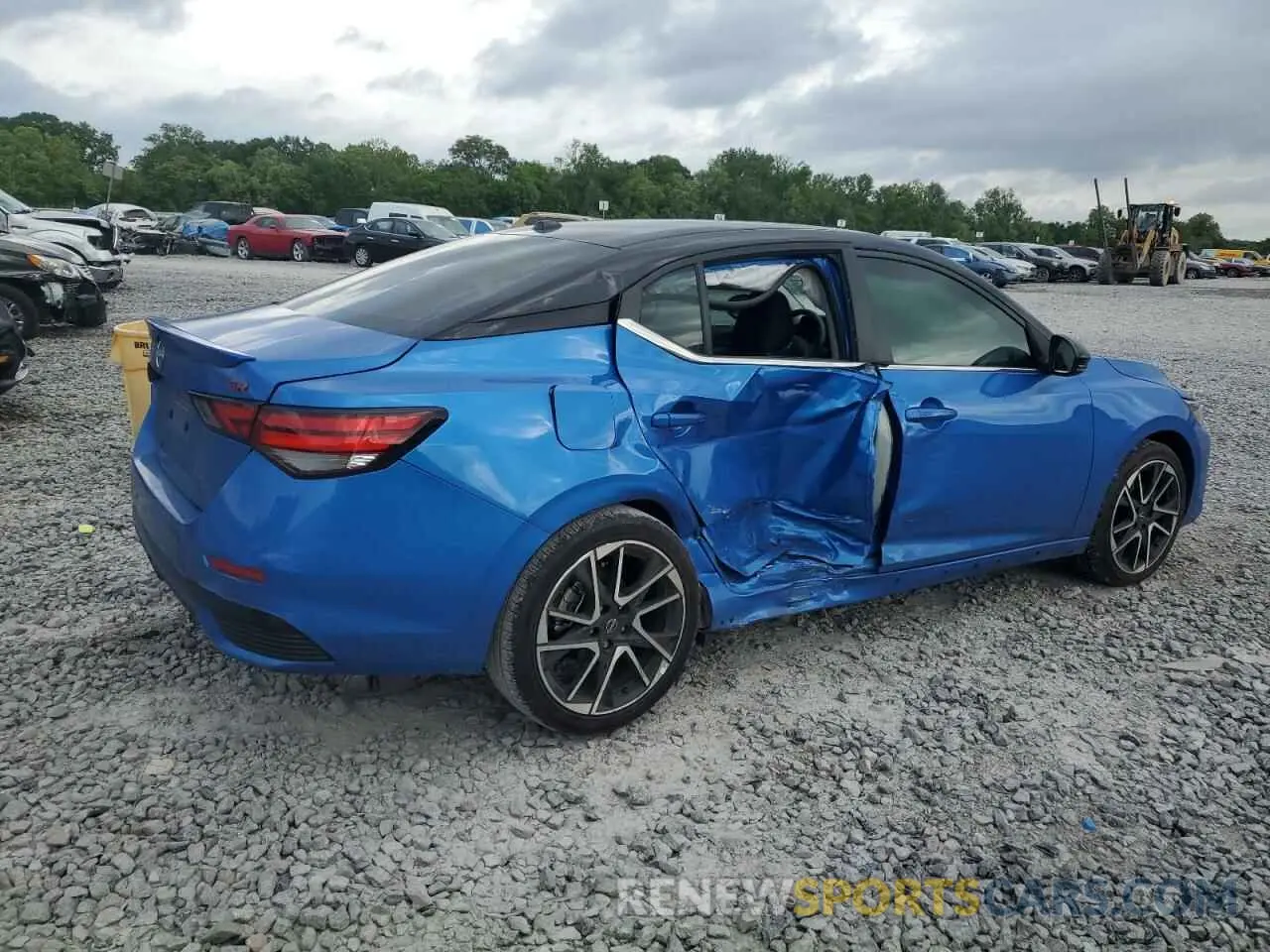 3 fotografías del automóvil dañado 3N1AB8DV1RY312451 NISSAN SENTRA 2024