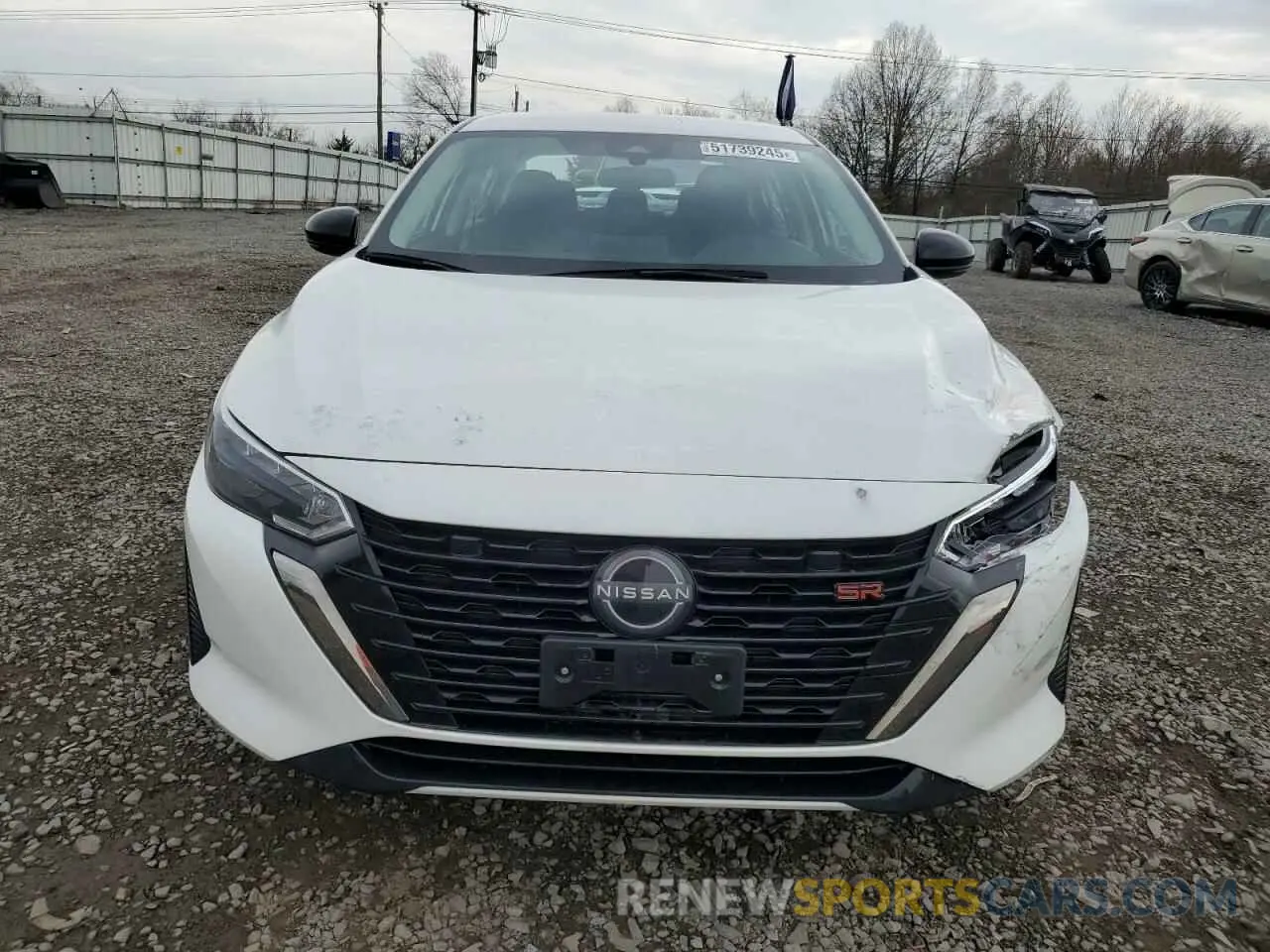 5 fotografías del automóvil dañado 3N1AB8DV2RY282053 NISSAN SENTRA 2024
