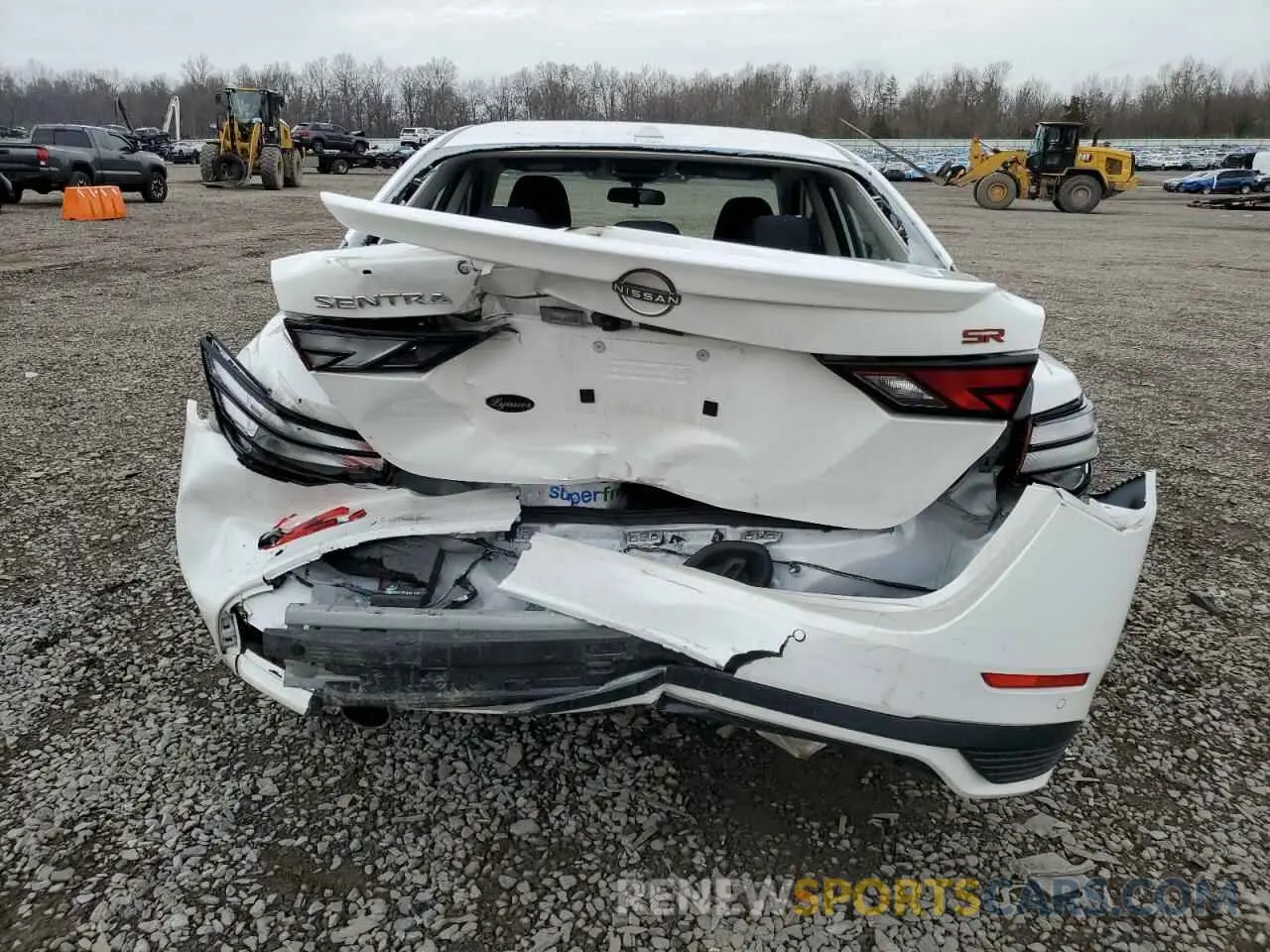 6 fotografías del automóvil dañado 3N1AB8DV2RY282053 NISSAN SENTRA 2024