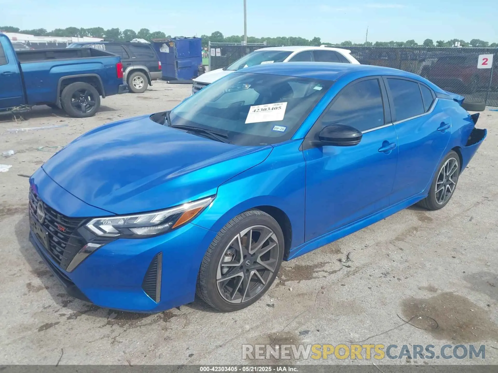 2 fotografías del automóvil dañado 3N1AB8DV2RY298964 NISSAN SENTRA 2024