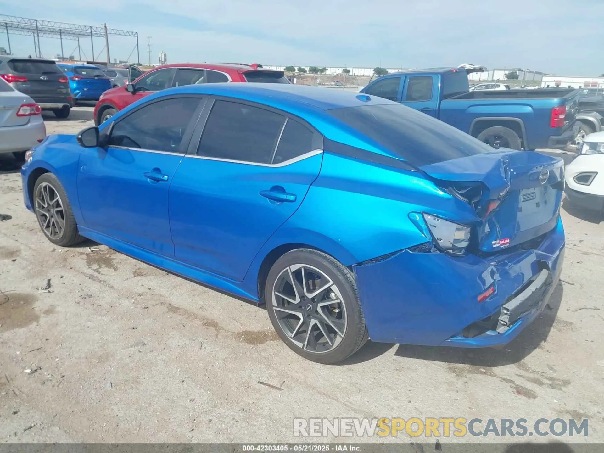 3 fotografías del automóvil dañado 3N1AB8DV2RY298964 NISSAN SENTRA 2024