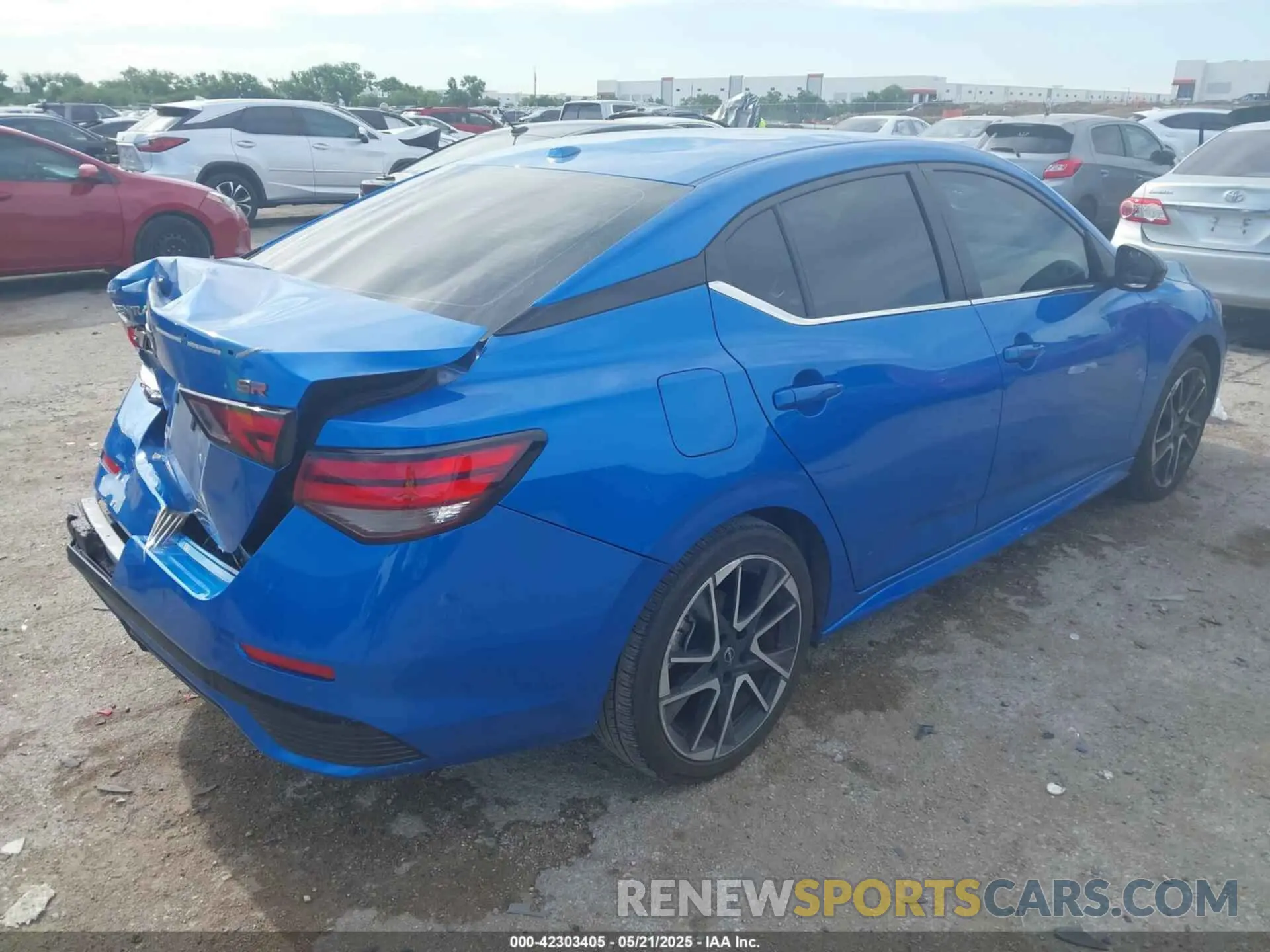 4 fotografías del automóvil dañado 3N1AB8DV2RY298964 NISSAN SENTRA 2024