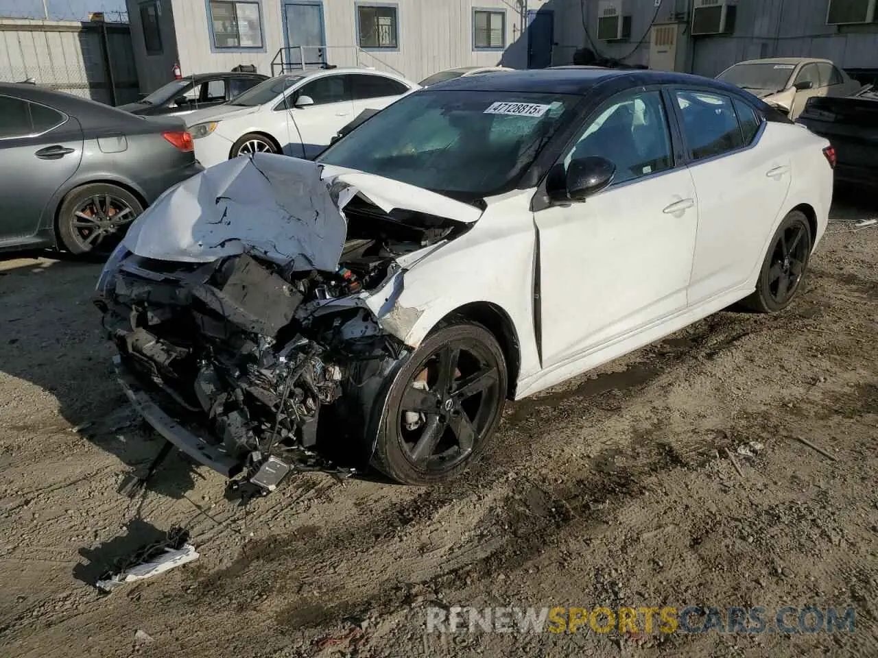 1 fotografías del automóvil dañado 3N1AB8DV3RY208057 NISSAN SENTRA 2024