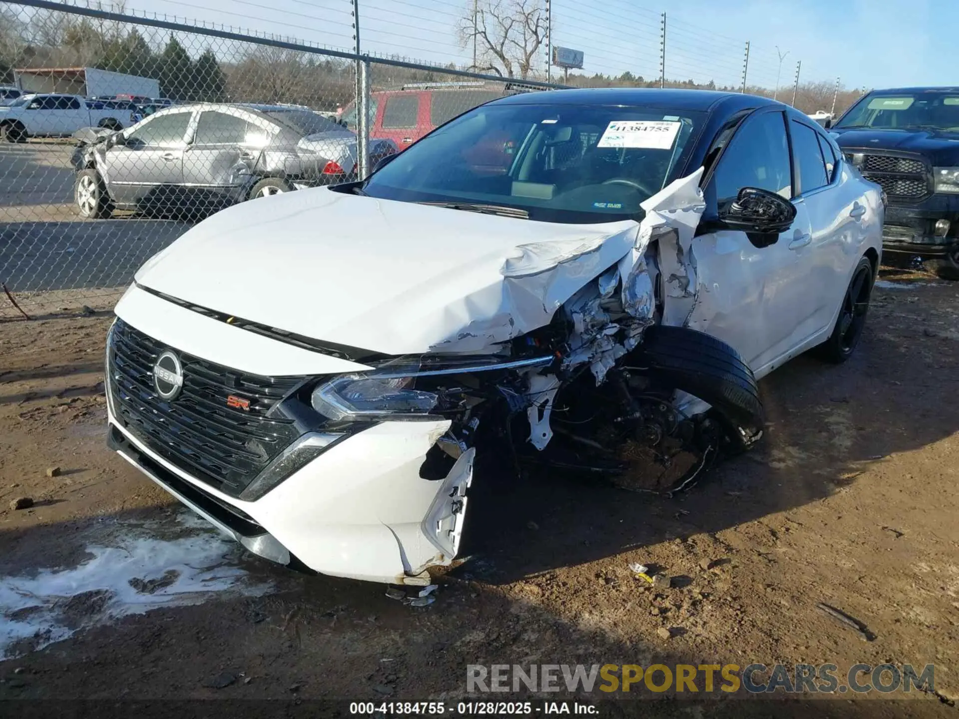 2 fotografías del automóvil dañado 3N1AB8DV3RY208284 NISSAN SENTRA 2024