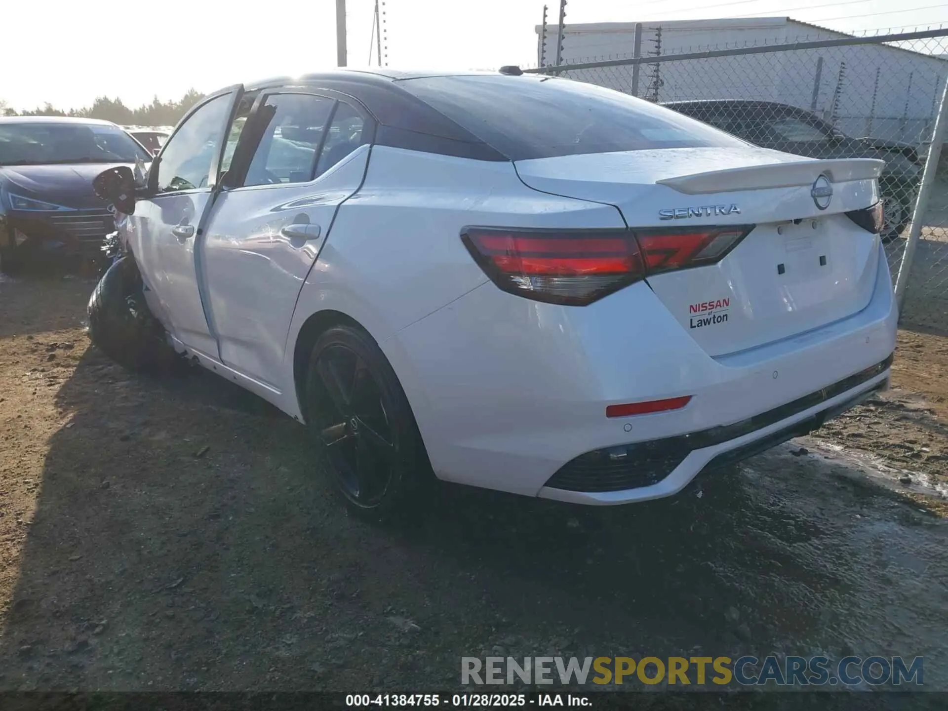 3 fotografías del automóvil dañado 3N1AB8DV3RY208284 NISSAN SENTRA 2024