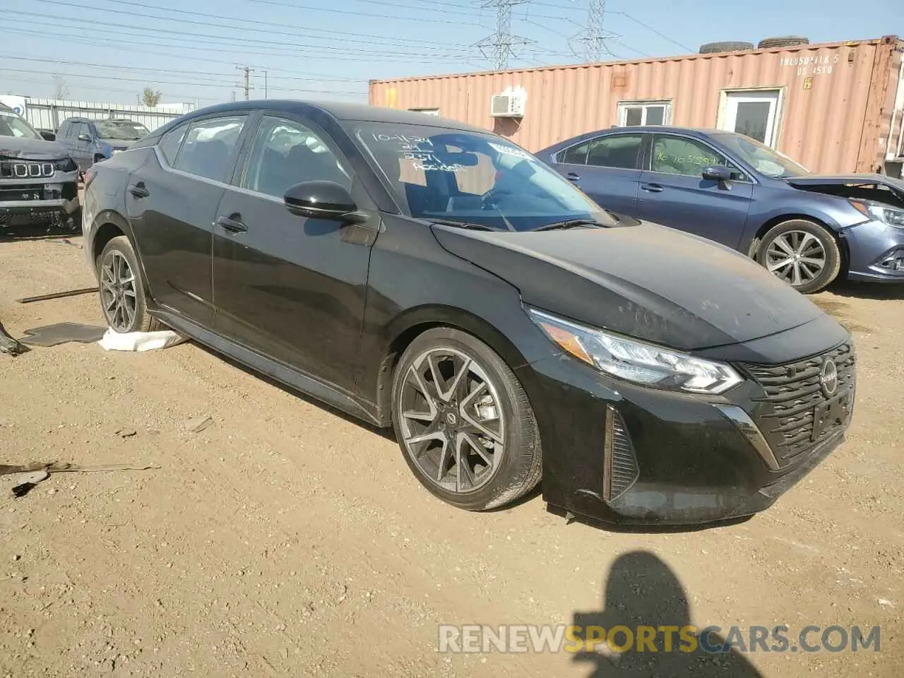4 fotografías del automóvil dañado 3N1AB8DV3RY286998 NISSAN SENTRA 2024
