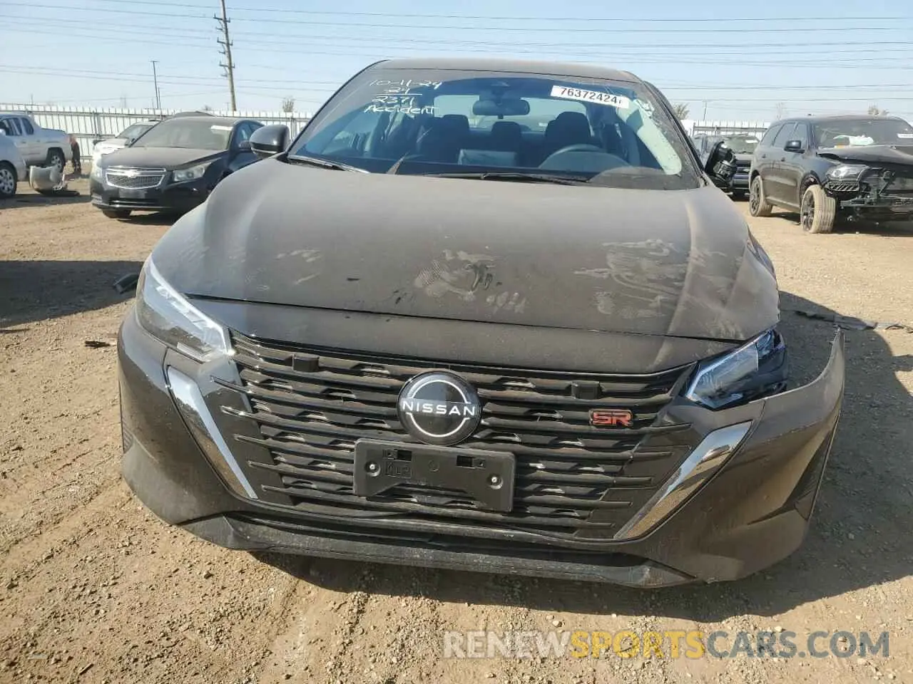 5 fotografías del automóvil dañado 3N1AB8DV3RY286998 NISSAN SENTRA 2024