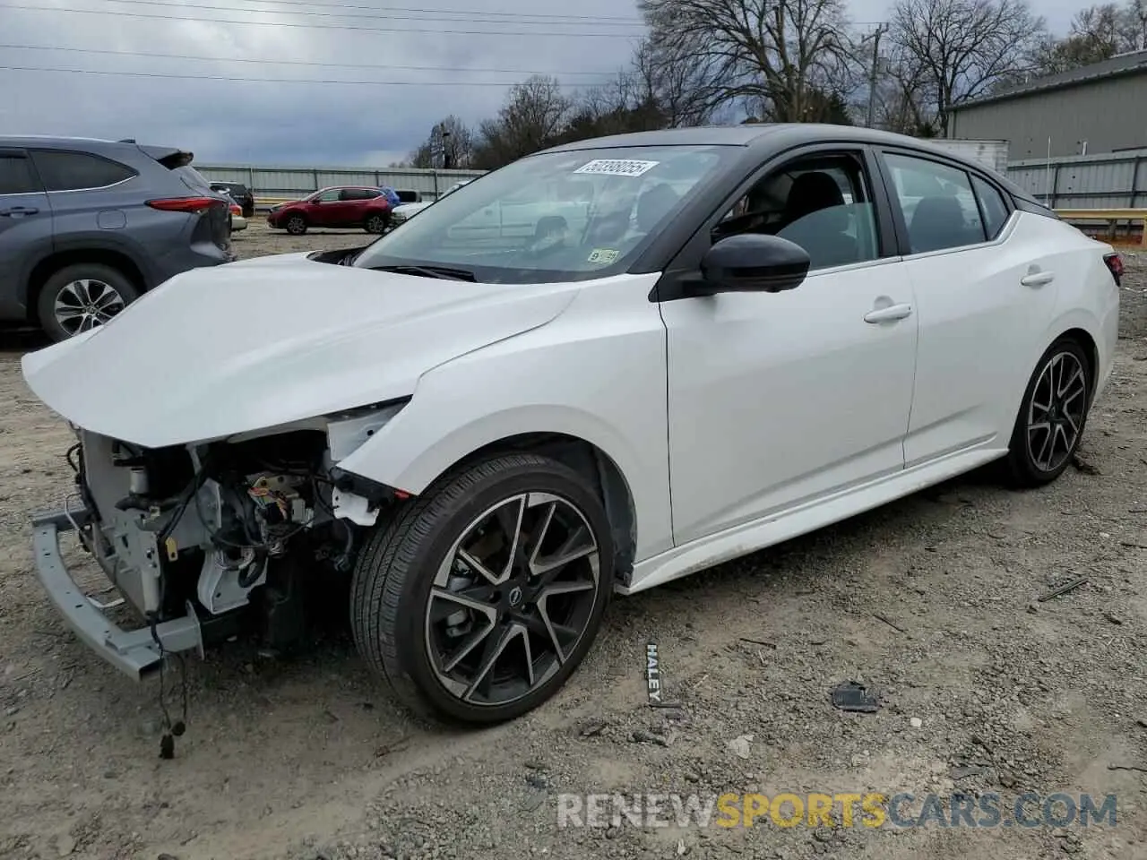 1 fotografías del automóvil dañado 3N1AB8DV3RY314847 NISSAN SENTRA 2024
