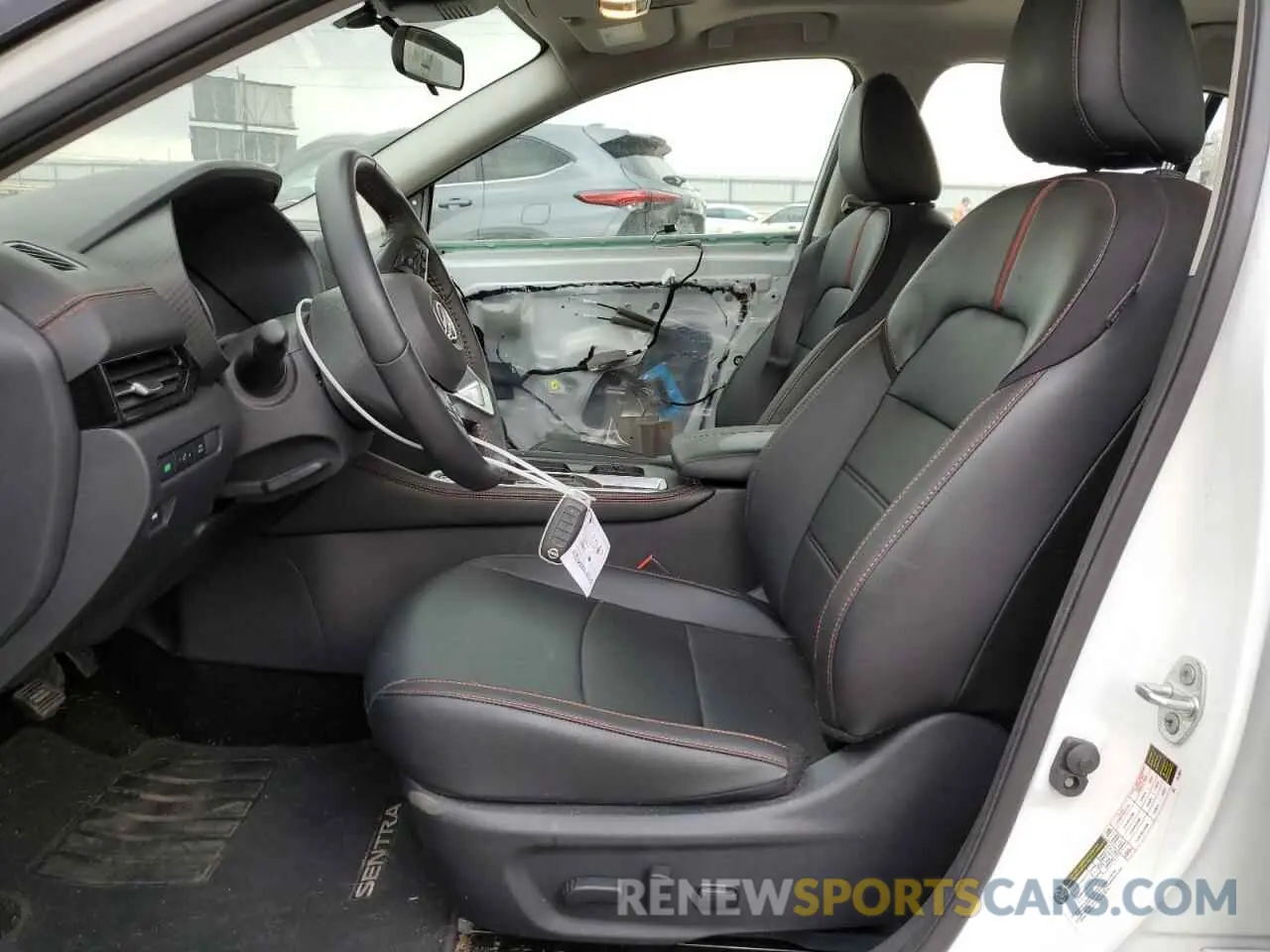 7 fotografías del automóvil dañado 3N1AB8DV3RY314847 NISSAN SENTRA 2024