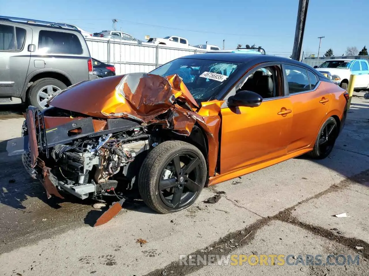 1 fotografías del automóvil dañado 3N1AB8DV3RY360968 NISSAN SENTRA 2024