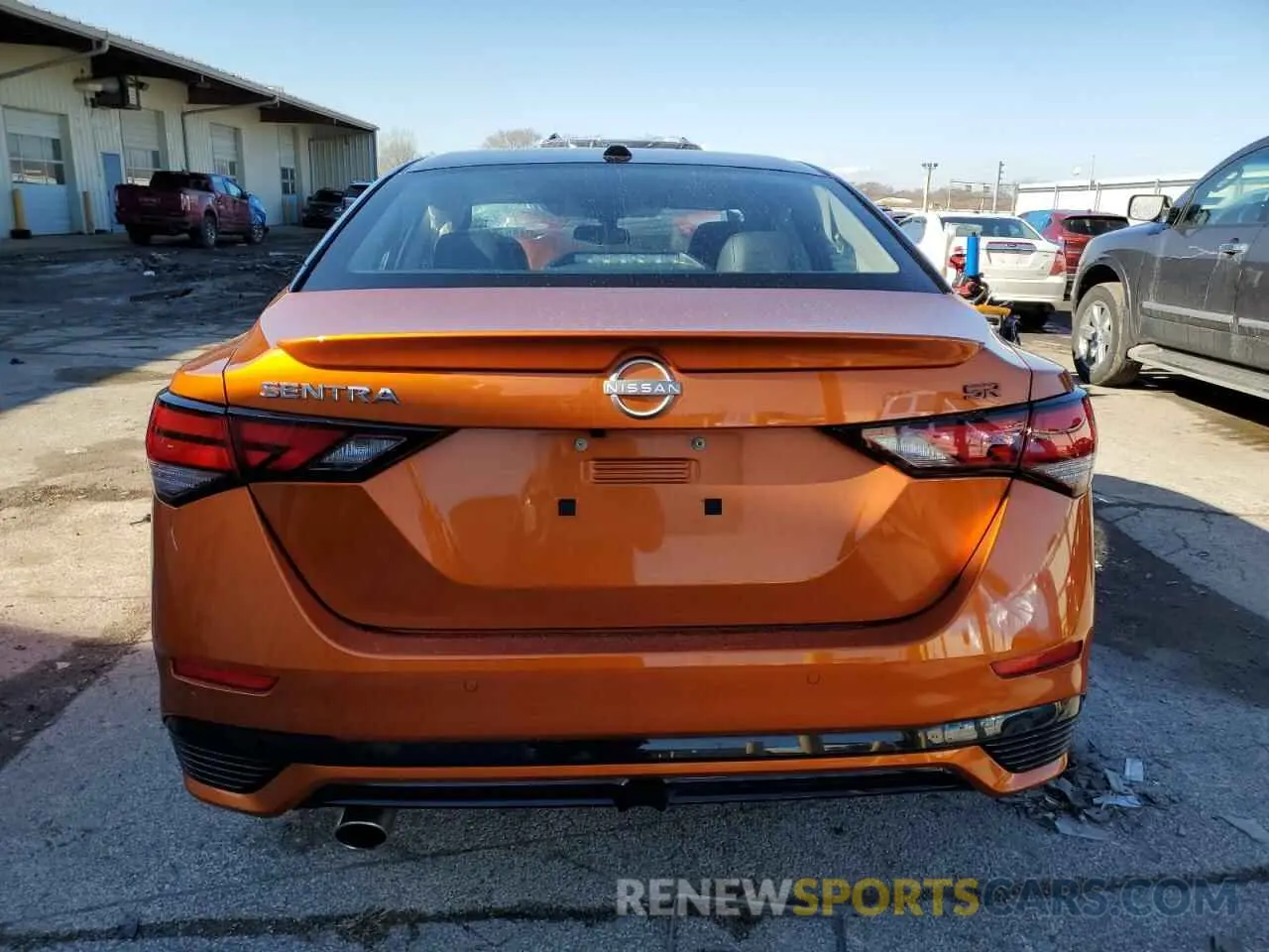 6 fotografías del automóvil dañado 3N1AB8DV3RY360968 NISSAN SENTRA 2024