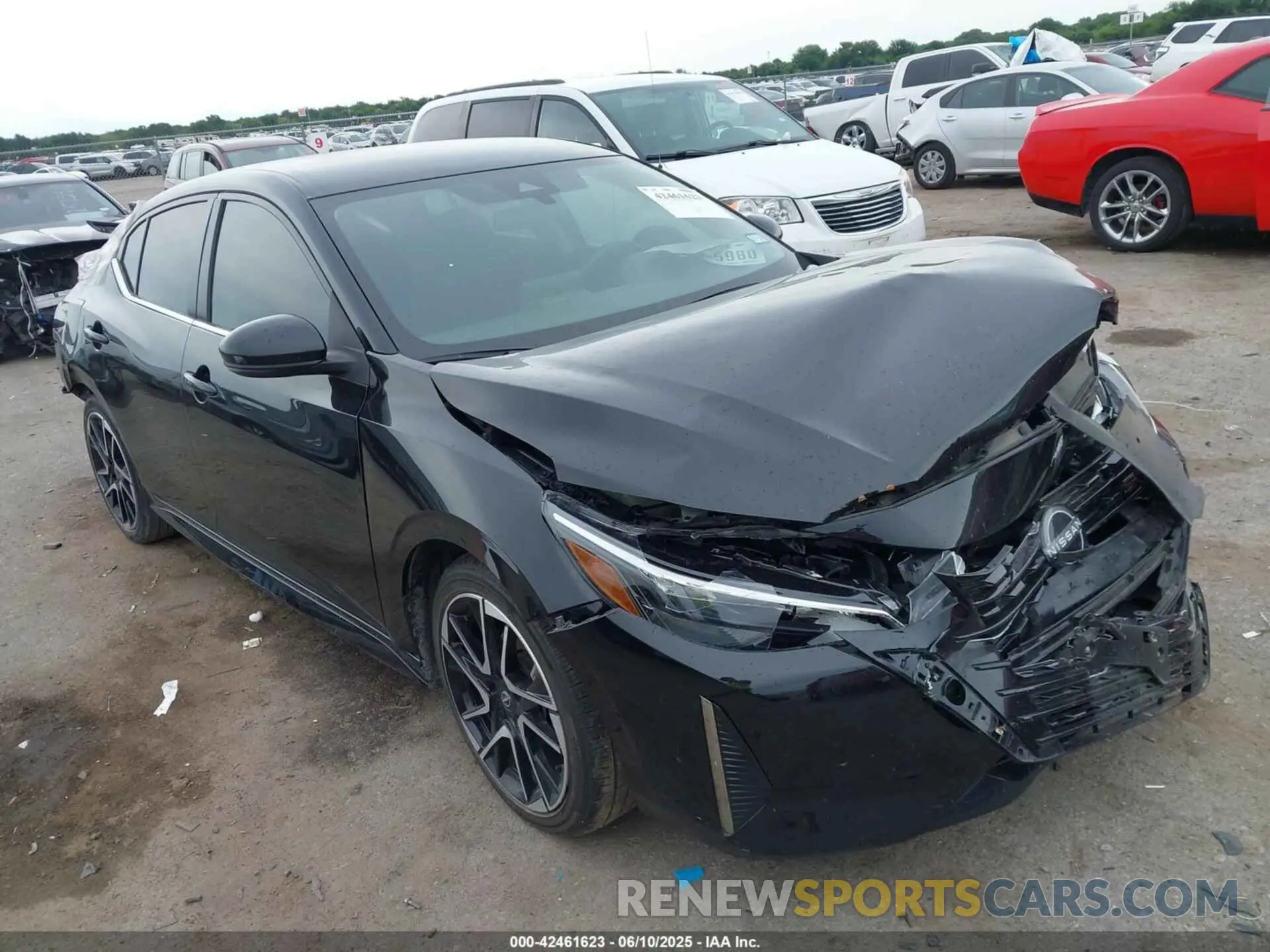 1 fotografías del automóvil dañado 3N1AB8DV4RY255002 NISSAN SENTRA 2024