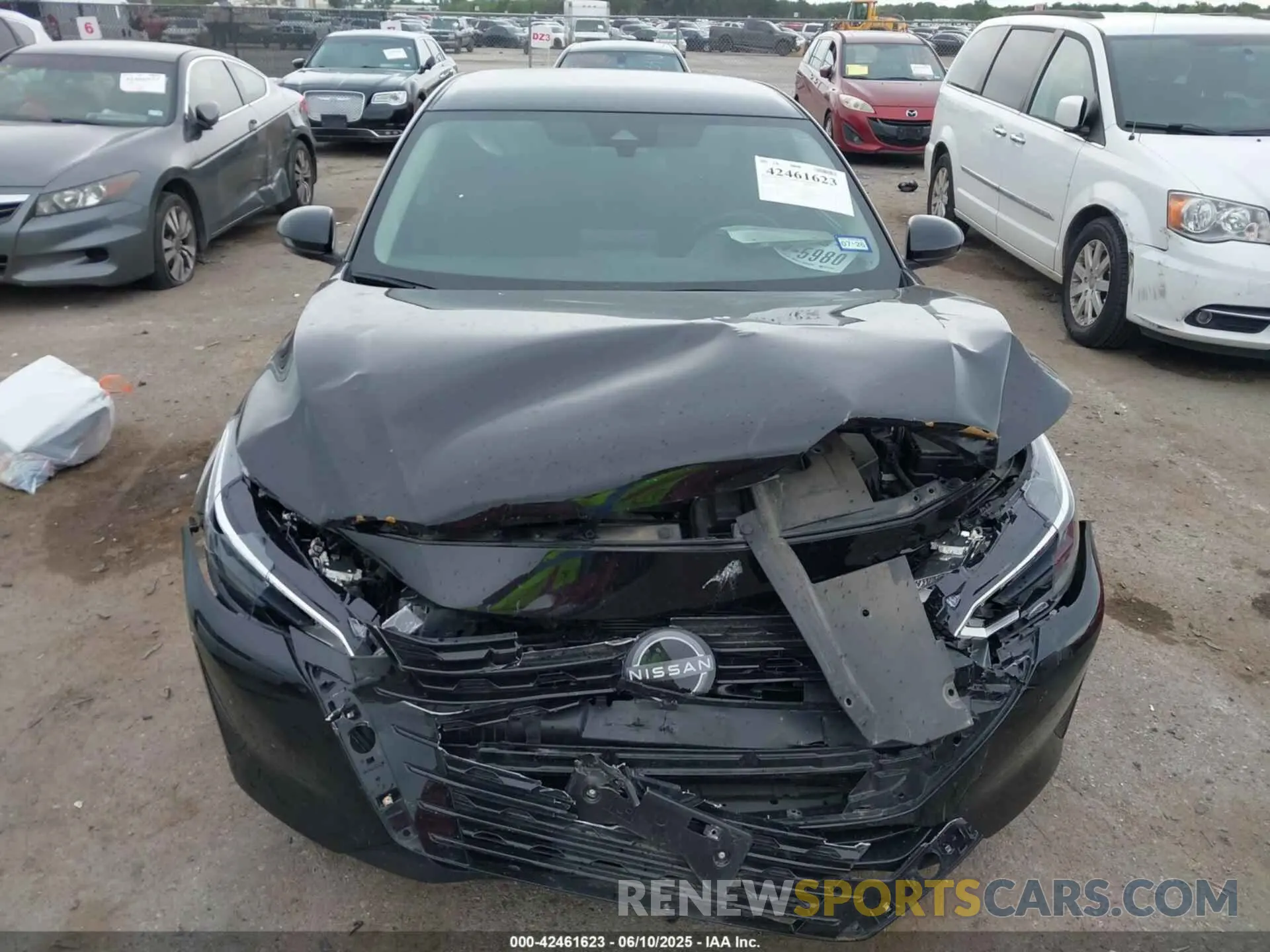 12 fotografías del automóvil dañado 3N1AB8DV4RY255002 NISSAN SENTRA 2024