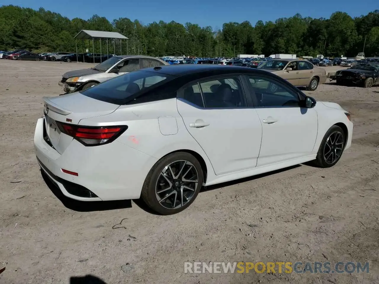 3 fotografías del automóvil dañado 3N1AB8DV4RY356251 NISSAN SENTRA 2024