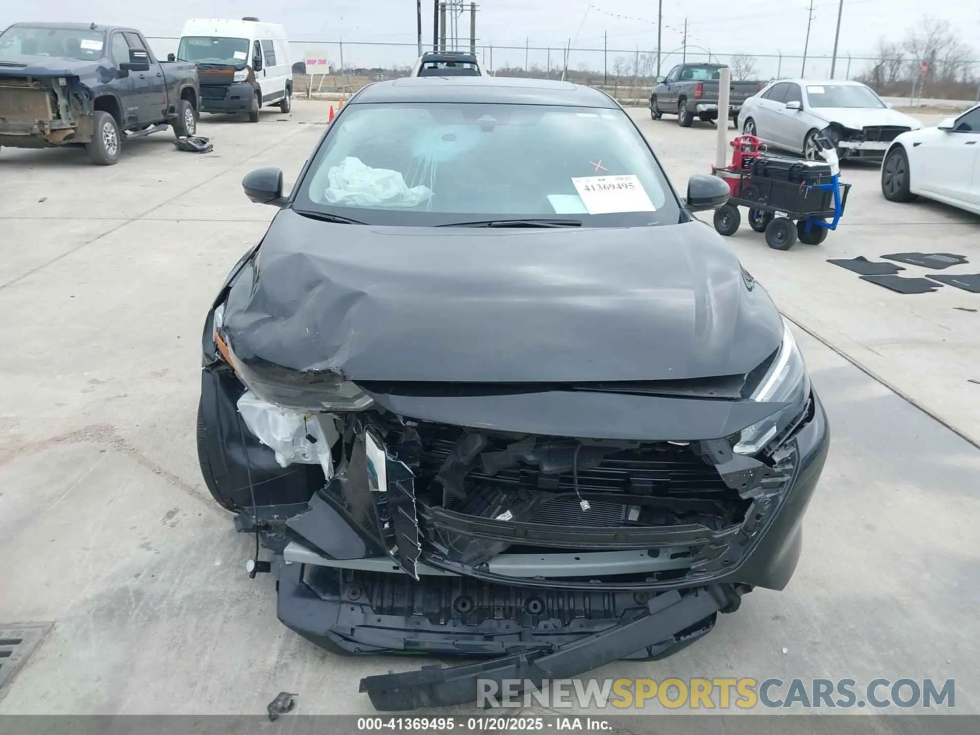 11 fotografías del automóvil dañado 3N1AB8DV4RY377780 NISSAN SENTRA 2024