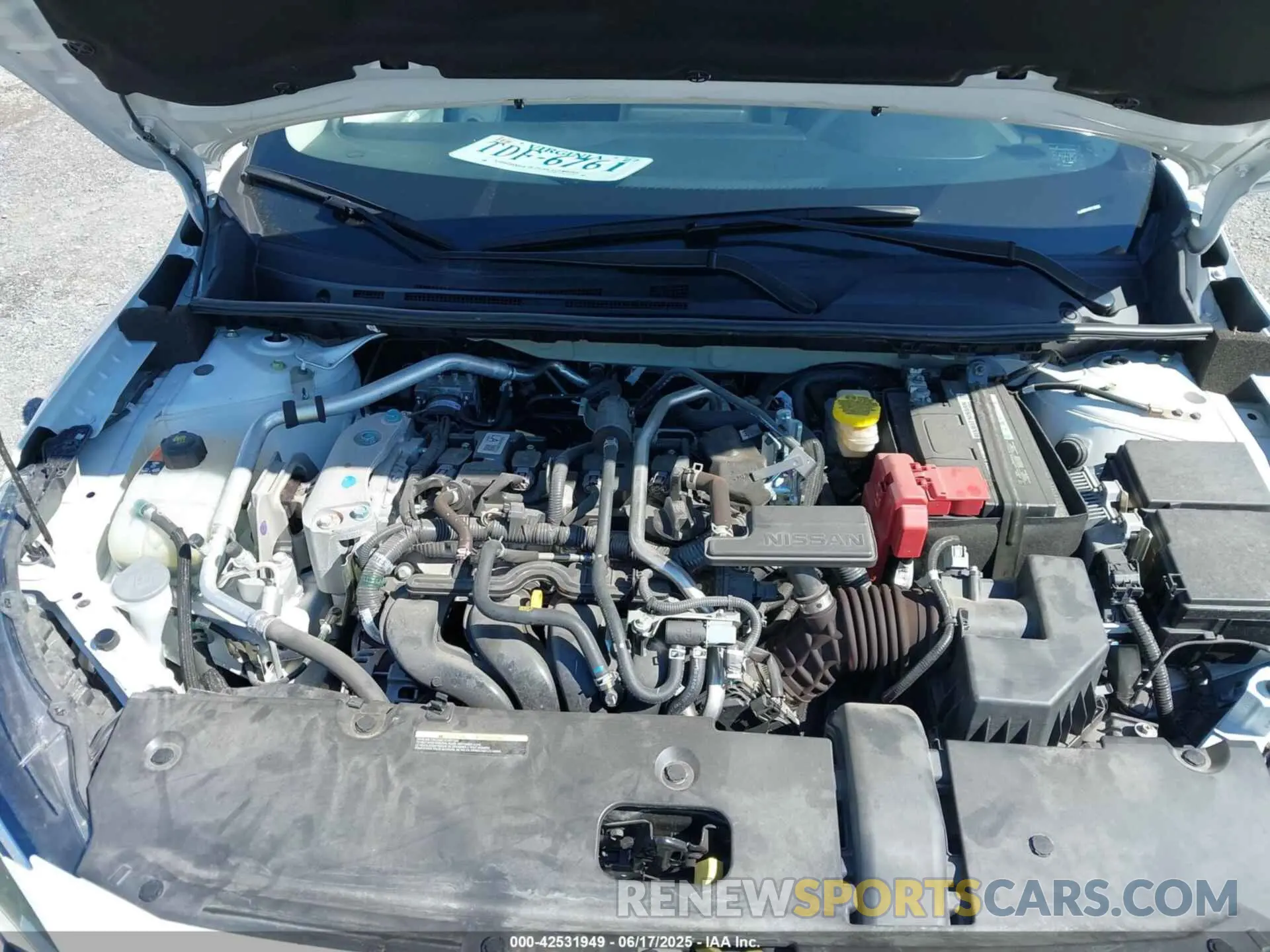 10 fotografías del automóvil dañado 3N1AB8DV5RY206567 NISSAN SENTRA 2024