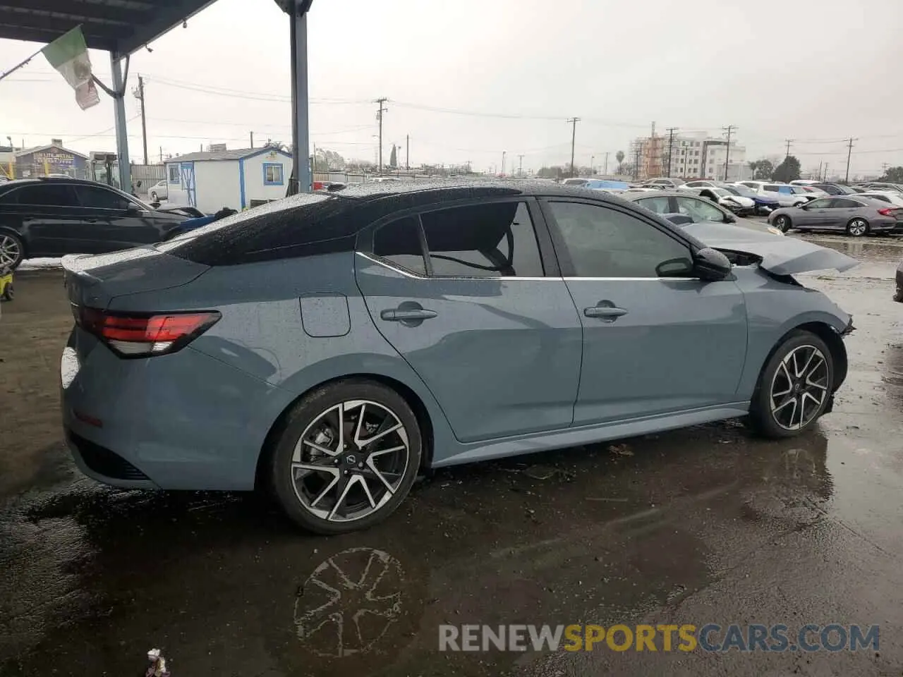 3 fotografías del automóvil dañado 3N1AB8DV5RY232280 NISSAN SENTRA 2024