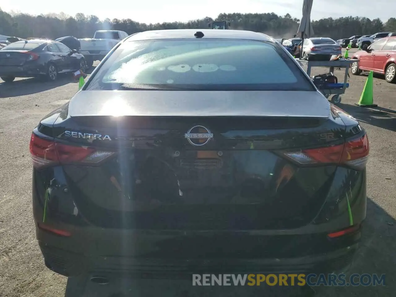 6 fotografías del automóvil dañado 3N1AB8DV5RY282502 NISSAN SENTRA 2024