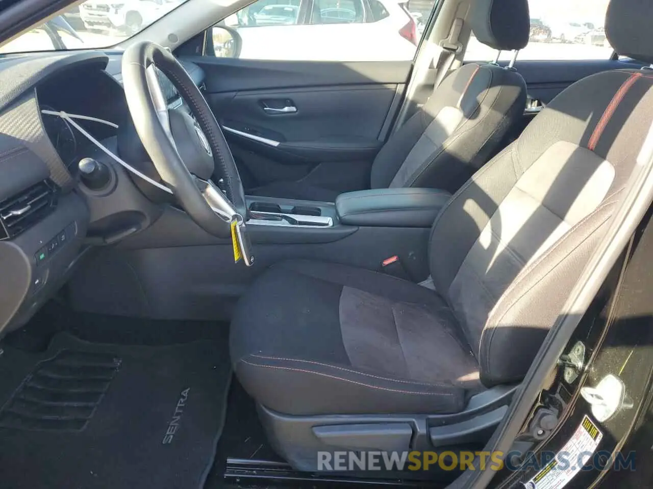 7 fotografías del automóvil dañado 3N1AB8DV5RY282502 NISSAN SENTRA 2024