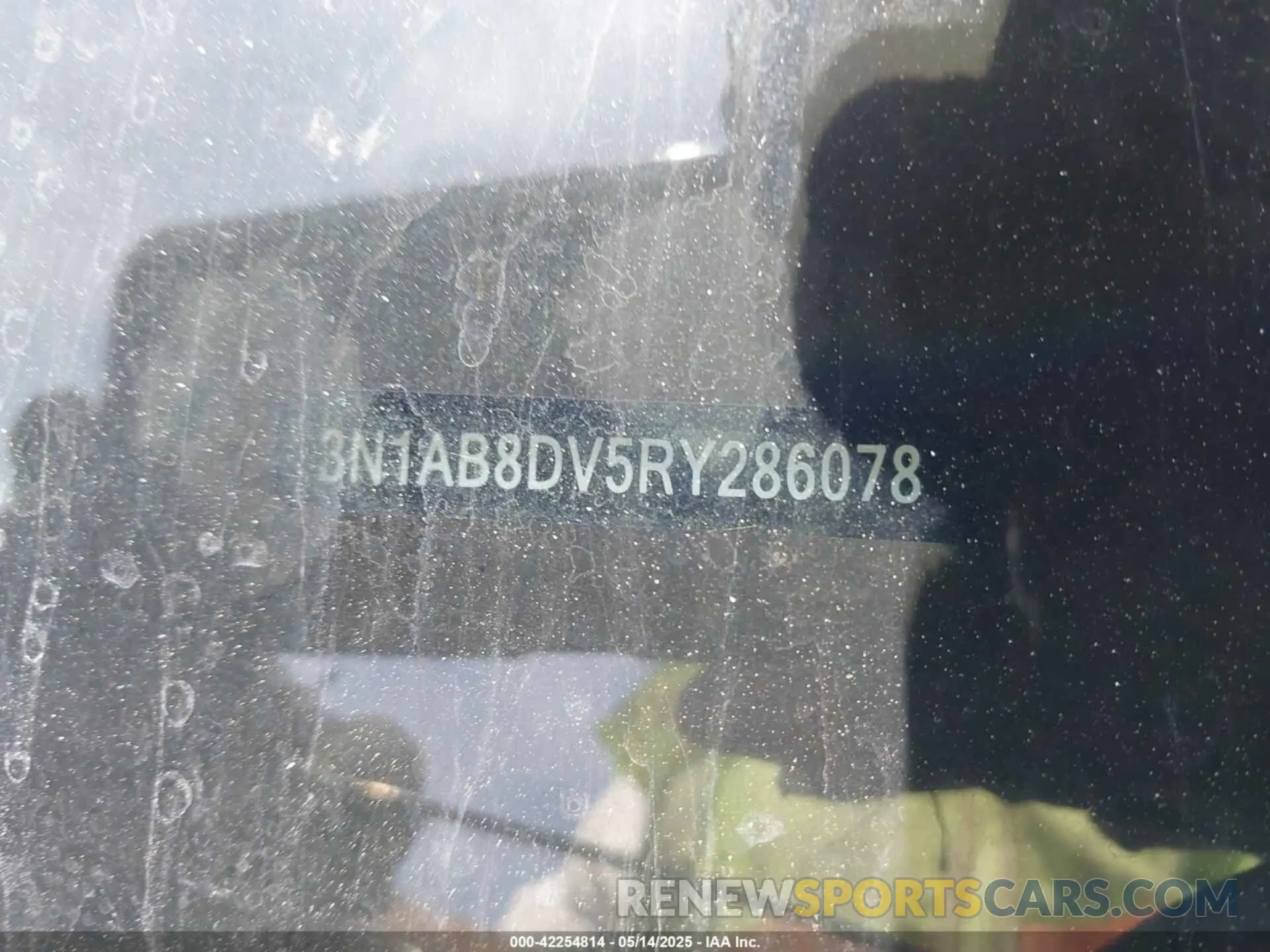 9 fotografías del automóvil dañado 3N1AB8DV5RY286078 NISSAN SENTRA 2024