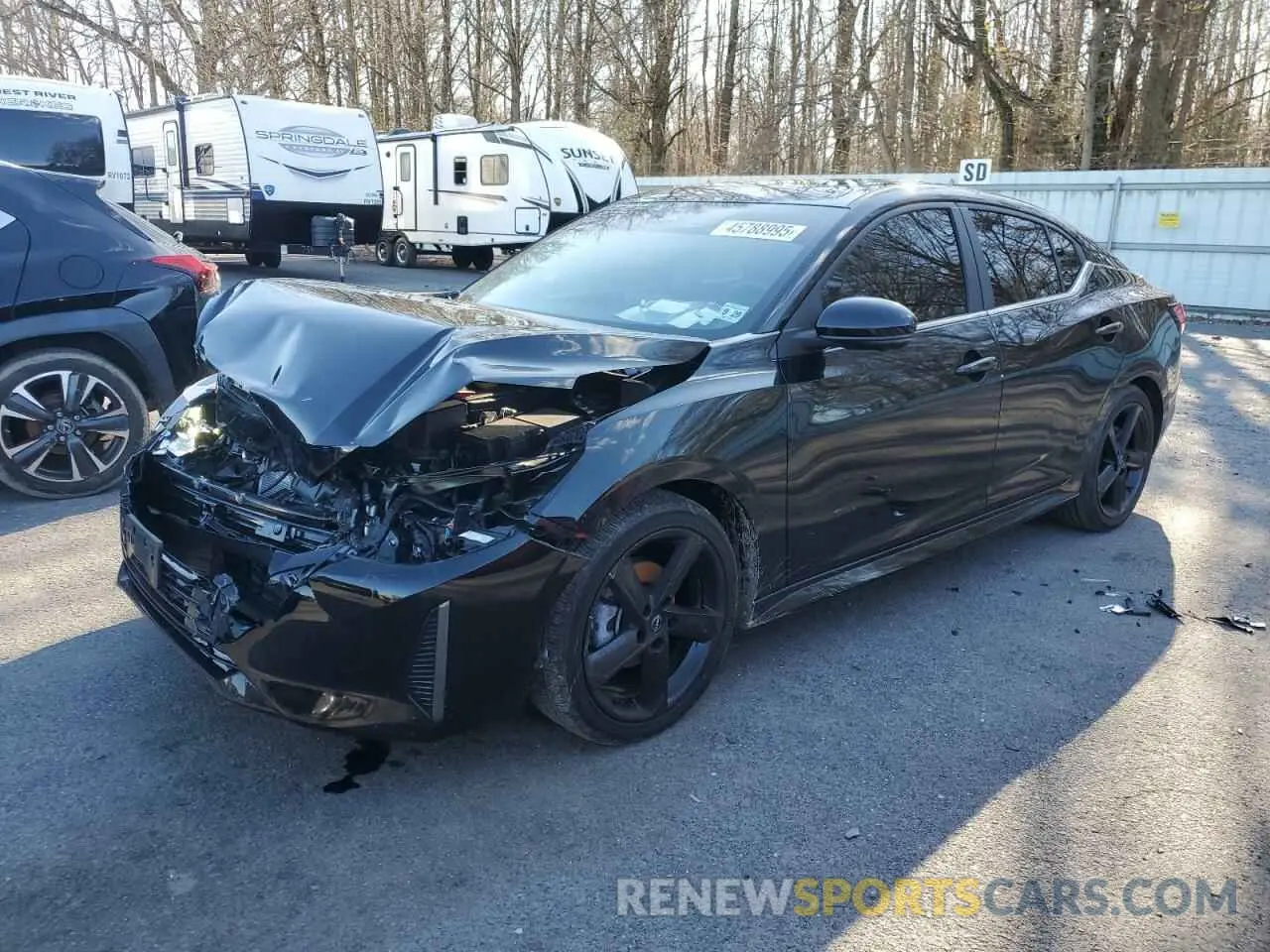 1 fotografías del automóvil dañado 3N1AB8DV5RY296495 NISSAN SENTRA 2024