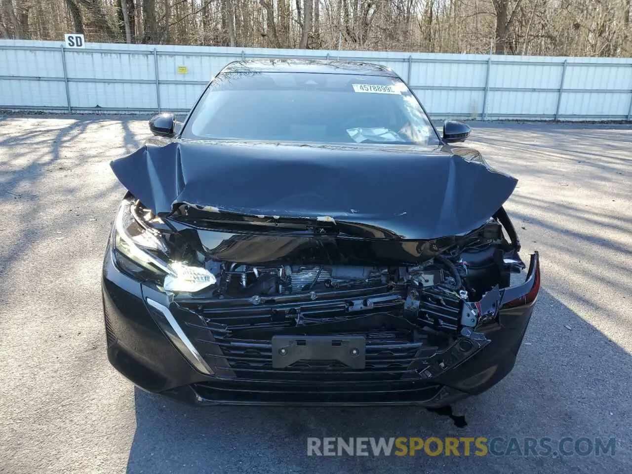 5 fotografías del automóvil dañado 3N1AB8DV5RY296495 NISSAN SENTRA 2024