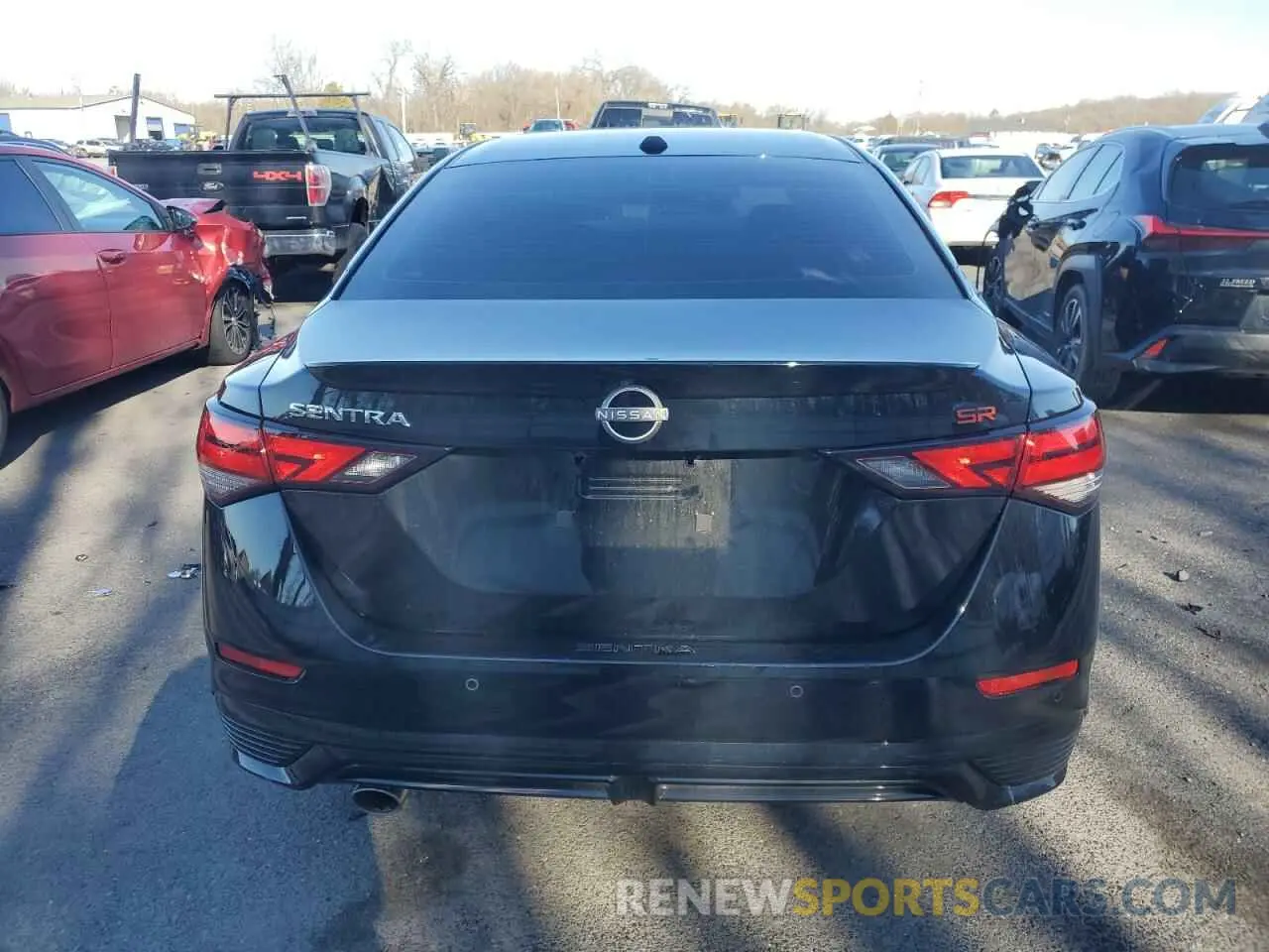 6 fotografías del automóvil dañado 3N1AB8DV5RY296495 NISSAN SENTRA 2024
