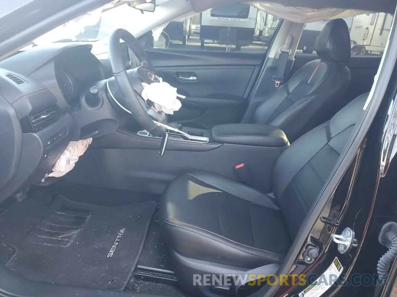 7 fotografías del automóvil dañado 3N1AB8DV5RY296495 NISSAN SENTRA 2024