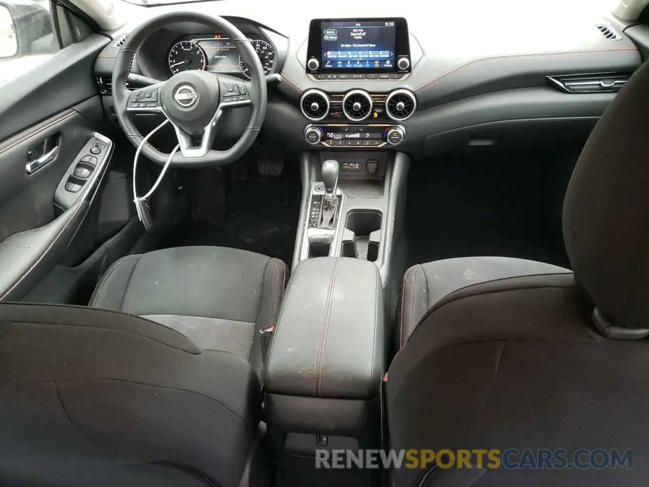 8 fotografías del automóvil dañado 3N1AB8DV5RY296772 NISSAN SENTRA 2024