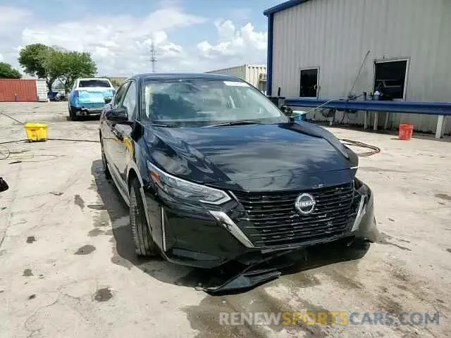 14 fotografías del automóvil dañado 3N1AB8DV5RY335778 NISSAN SENTRA 2024
