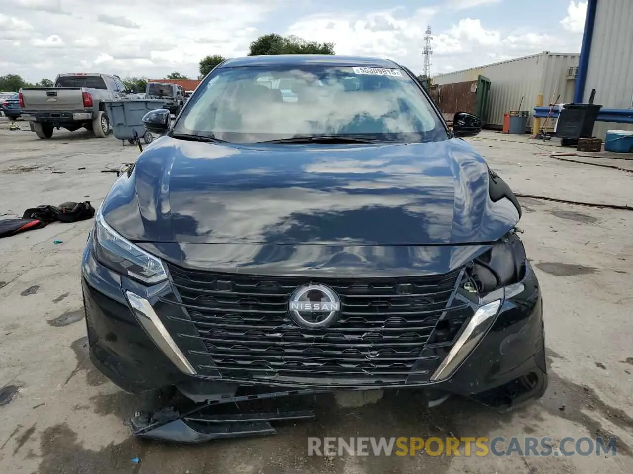 5 fotografías del automóvil dañado 3N1AB8DV5RY335778 NISSAN SENTRA 2024