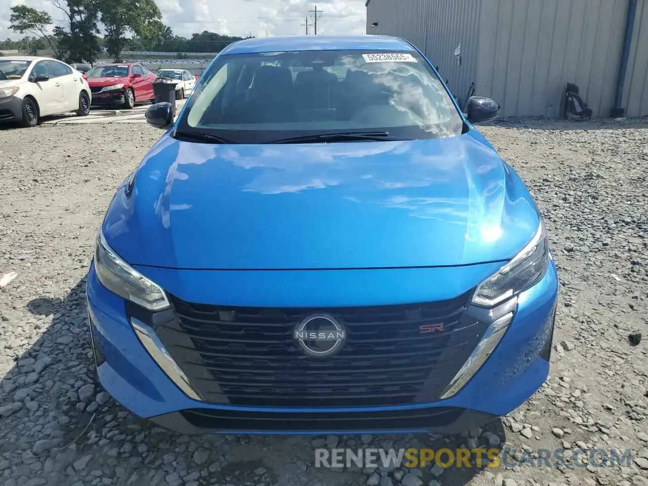 5 fotografías del automóvil dañado 3N1AB8DV5RY381658 NISSAN SENTRA 2024