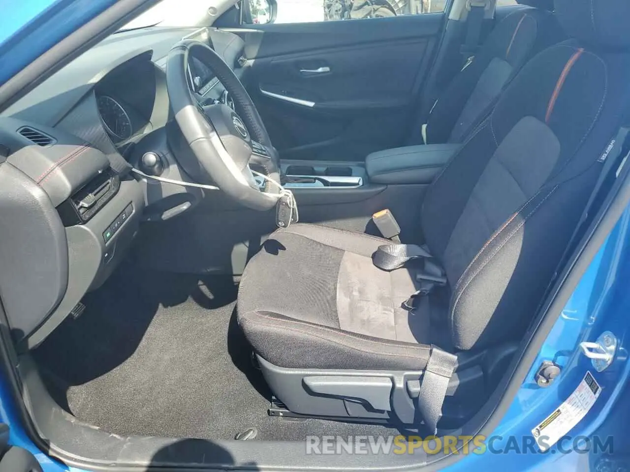 7 fotografías del automóvil dañado 3N1AB8DV5RY381658 NISSAN SENTRA 2024