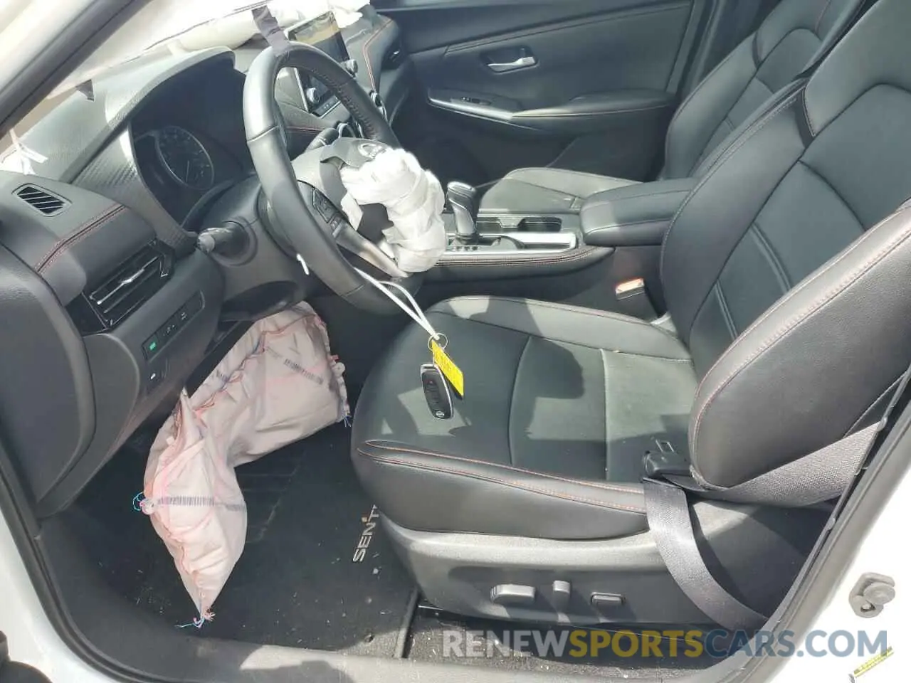 7 fotografías del automóvil dañado 3N1AB8DV6RY278216 NISSAN SENTRA 2024