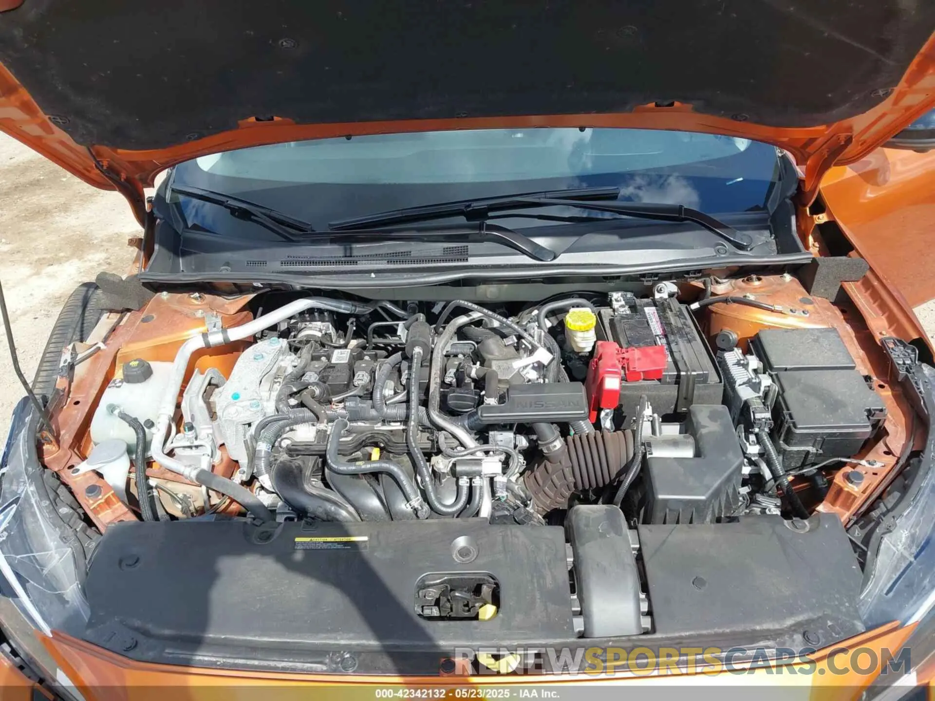 10 fotografías del automóvil dañado 3N1AB8DV6RY286302 NISSAN SENTRA 2024