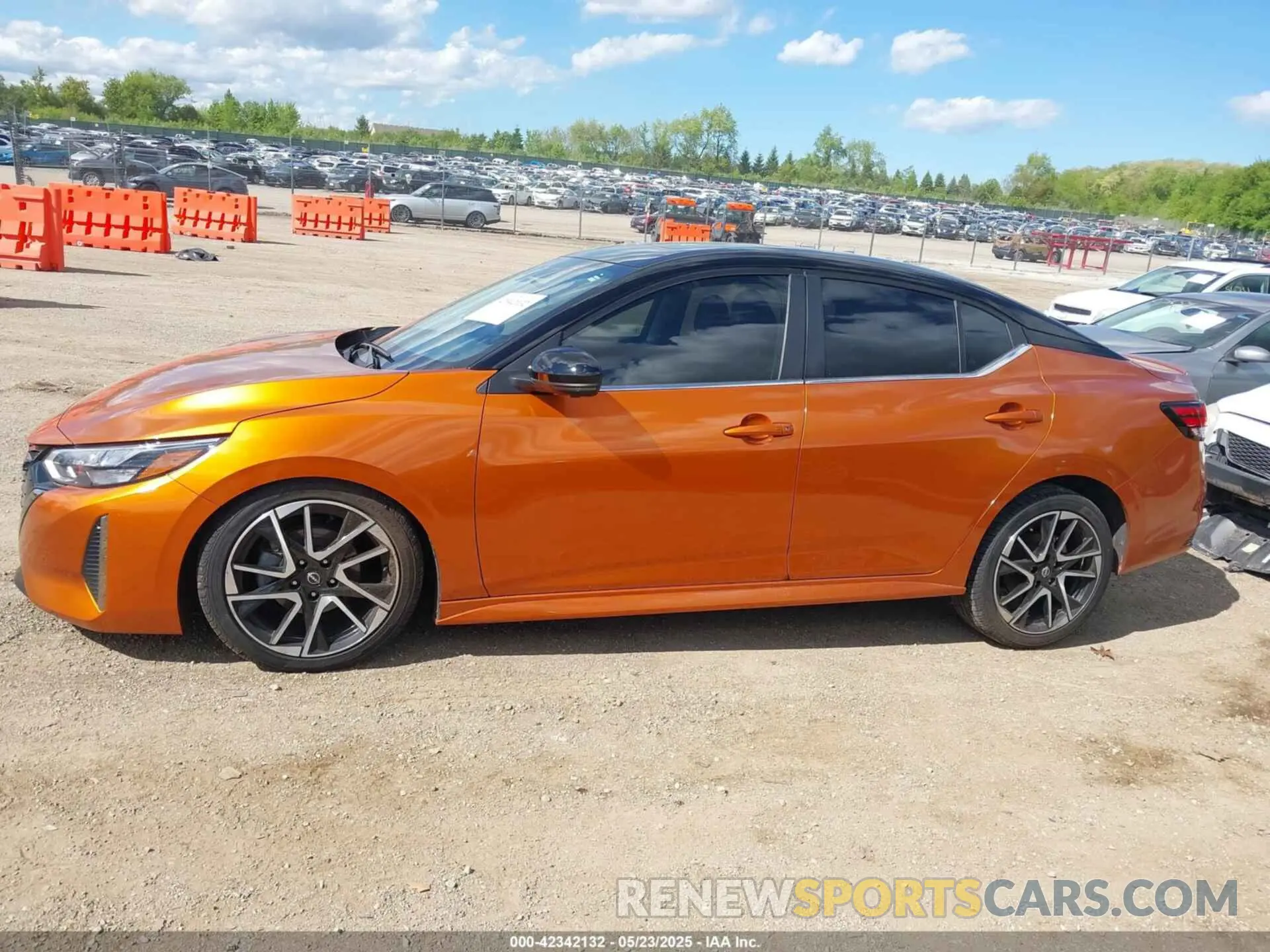 14 fotografías del automóvil dañado 3N1AB8DV6RY286302 NISSAN SENTRA 2024