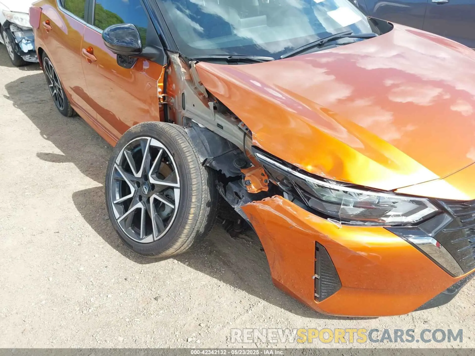 6 fotografías del automóvil dañado 3N1AB8DV6RY286302 NISSAN SENTRA 2024