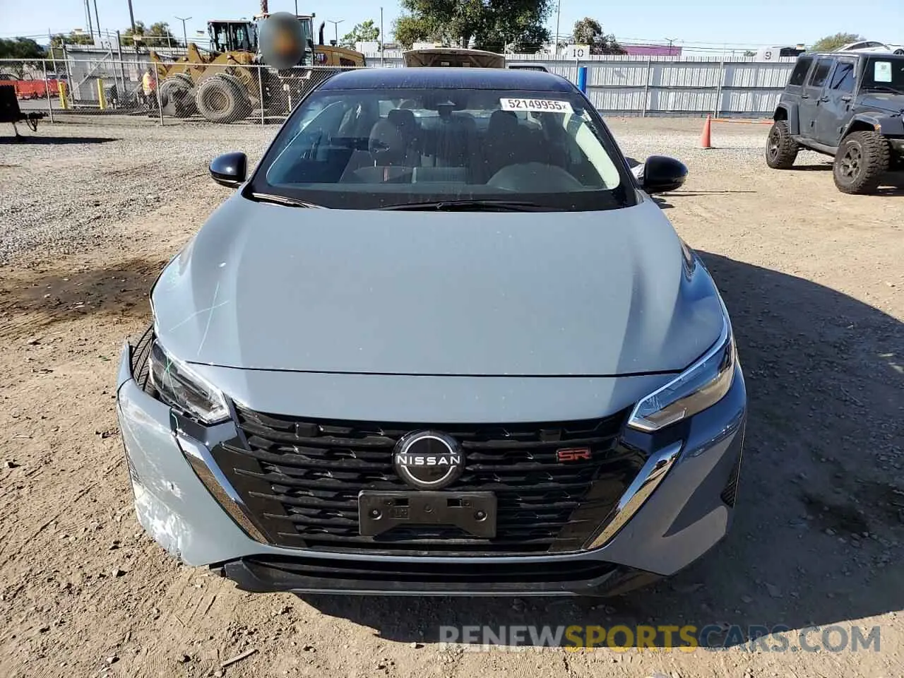 5 fotografías del automóvil dañado 3N1AB8DV6RY304636 NISSAN SENTRA 2024
