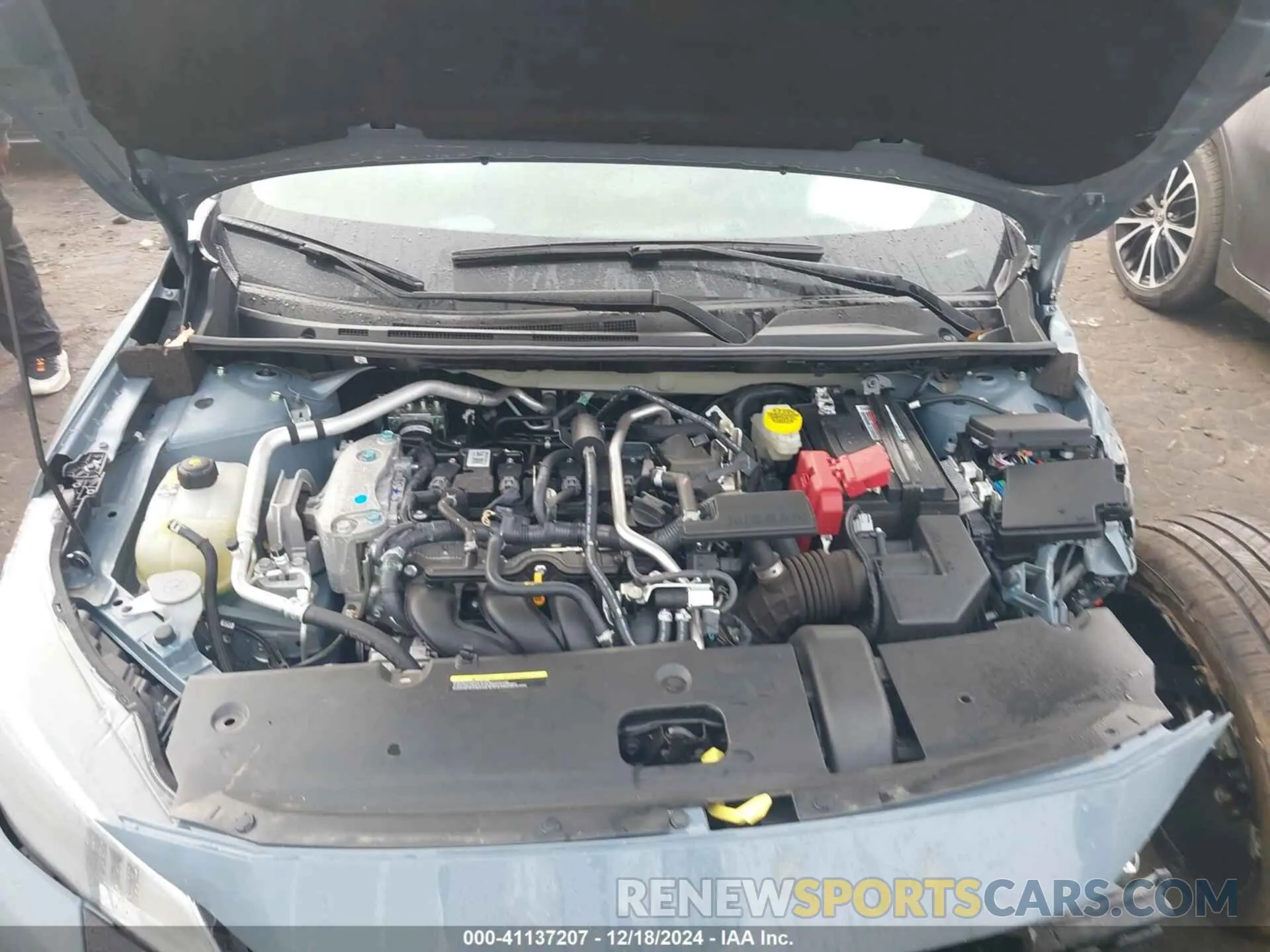 10 fotografías del automóvil dañado 3N1AB8DV6RY314454 NISSAN SENTRA 2024