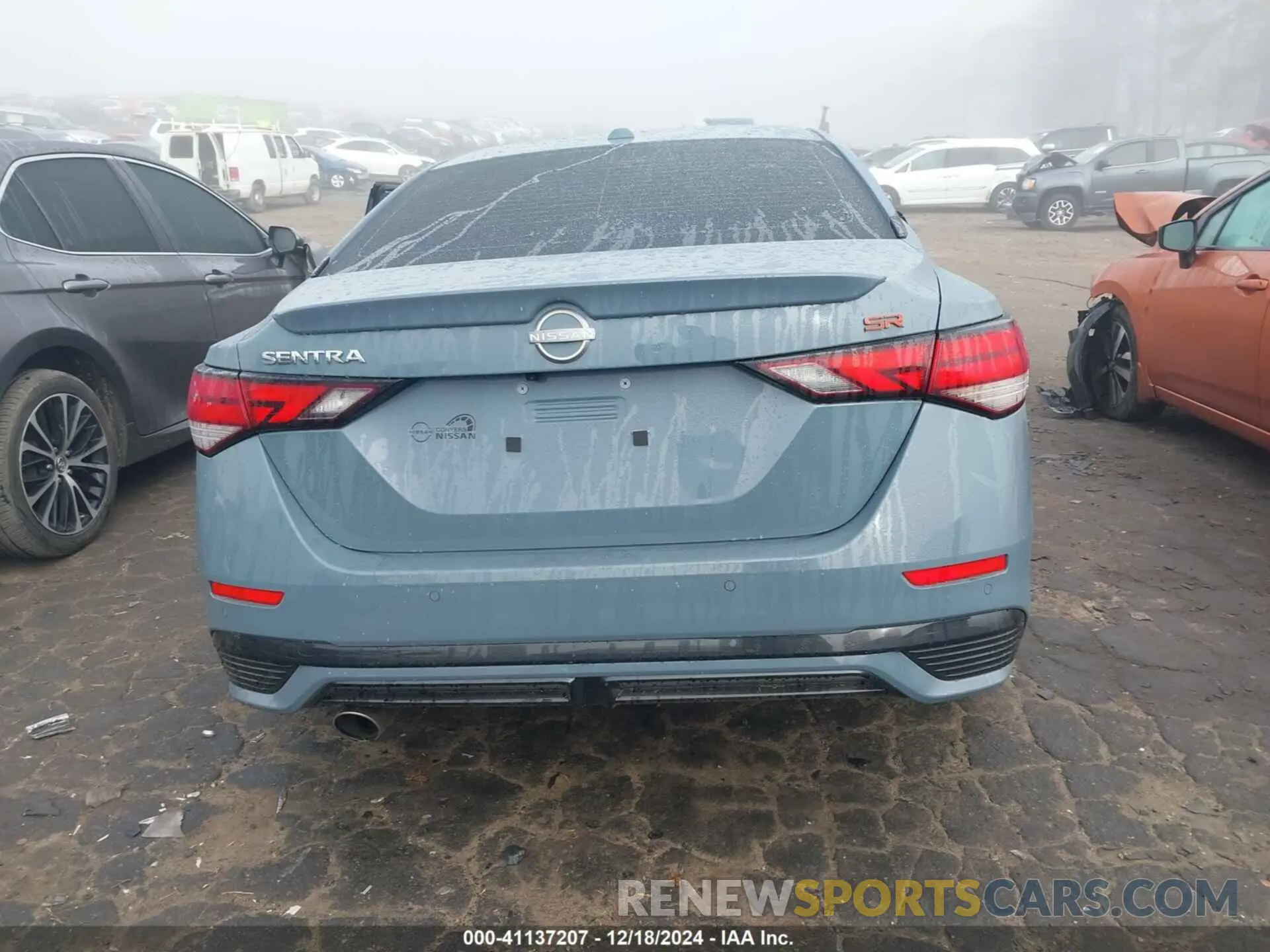 16 fotografías del automóvil dañado 3N1AB8DV6RY314454 NISSAN SENTRA 2024
