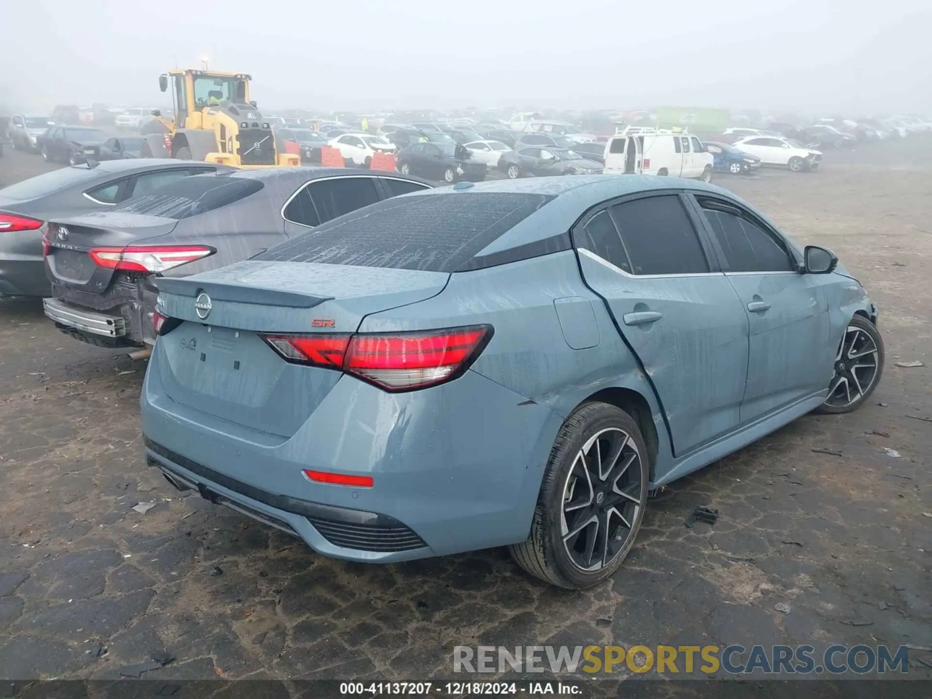4 fotografías del automóvil dañado 3N1AB8DV6RY314454 NISSAN SENTRA 2024