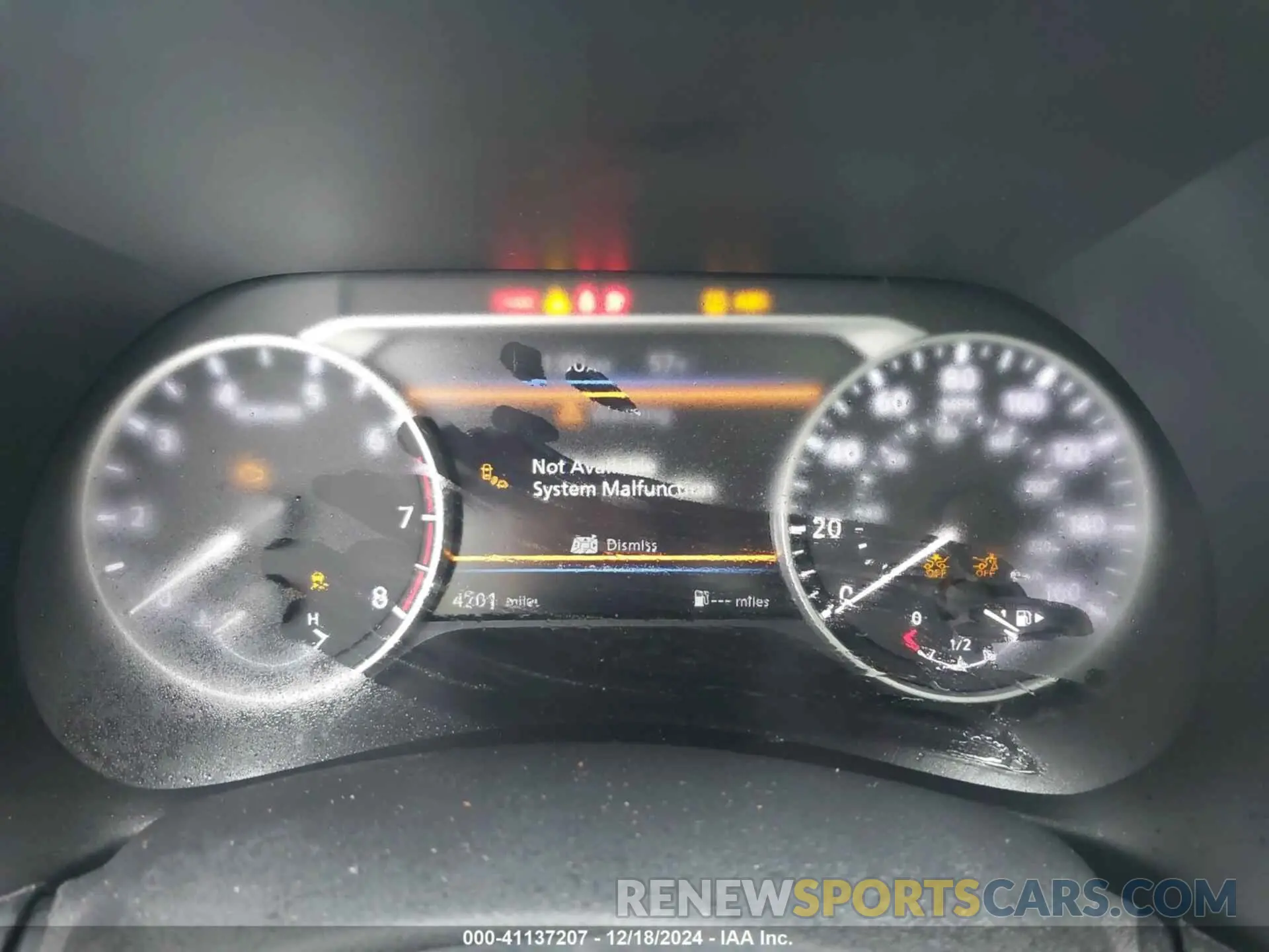 7 fotografías del automóvil dañado 3N1AB8DV6RY314454 NISSAN SENTRA 2024