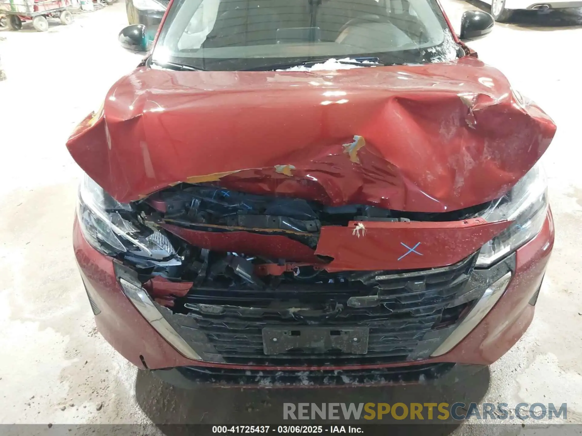 6 fotografías del automóvil dañado 3N1AB8DV6RY334008 NISSAN SENTRA 2024