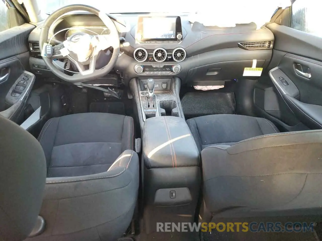 8 fotografías del automóvil dañado 3N1AB8DV6RY358194 NISSAN SENTRA 2024