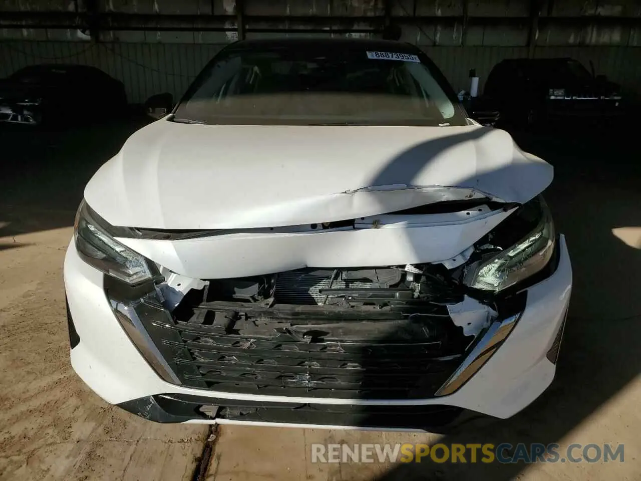 5 fotografías del automóvil dañado 3N1AB8DV6RY358664 NISSAN SENTRA 2024