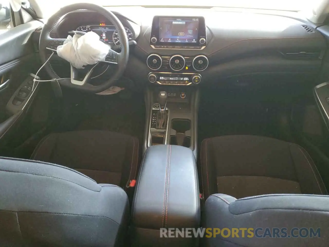 8 fotografías del automóvil dañado 3N1AB8DV6RY358664 NISSAN SENTRA 2024